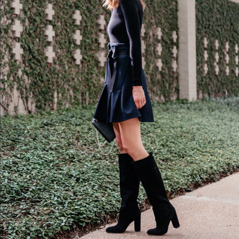 NWT: SAM EDELMAN CAPRICE KNEE-HIGH SUEDE BOOTS